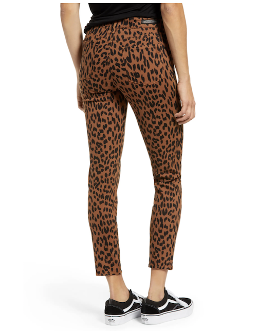 These Leopard Print High Waisted Skinny Jeans Are Only $23 Right Now ...