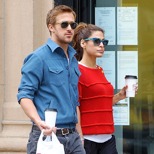 Eva Mendes and Ryan Gosling