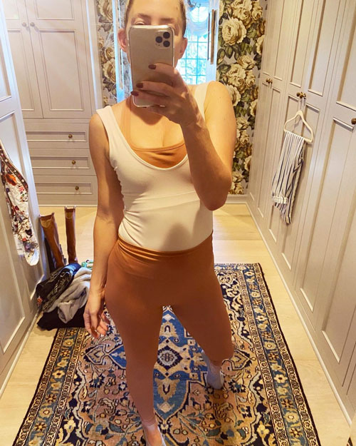 Kate Hudson's Workout Clothes Just Keeping Getting Tighter