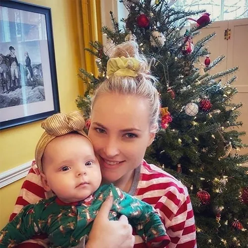 Meghan McCain smiling at a public event.
