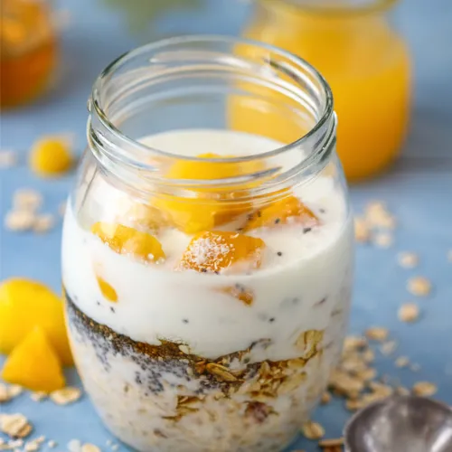 mango overnight oats