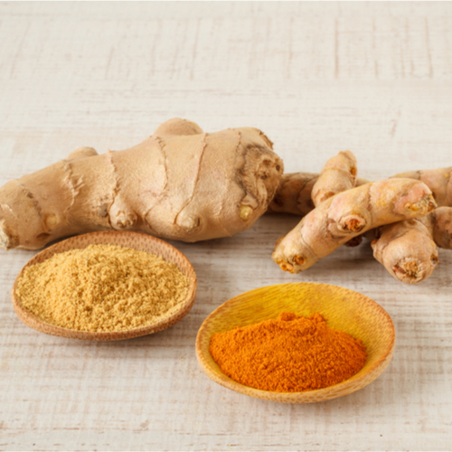 ginger and turmeric