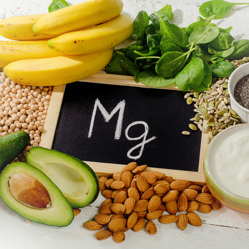 Foods with magnesium.