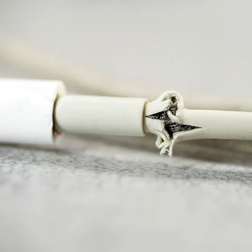 iphone broken cord