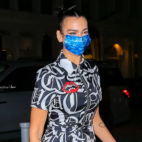Dua Lipa in another skimpy outfit
