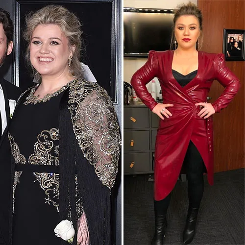 Kelly Clarkson's inspiring before and after look