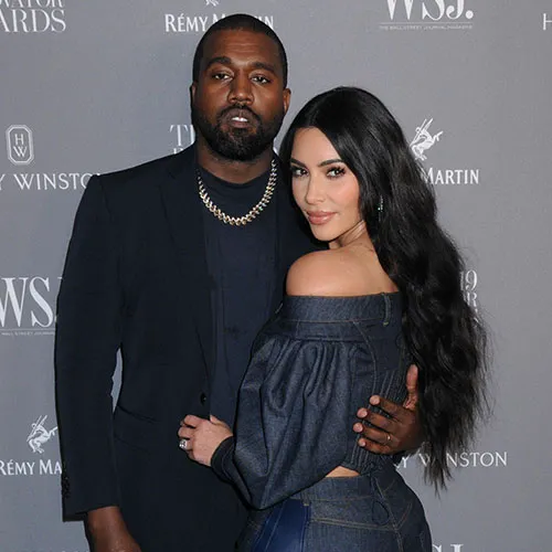 "Kim Kardashian at a public appearance"