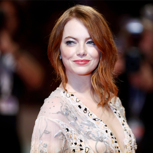 Emma Stone looks unrecognisable after black hair transformation