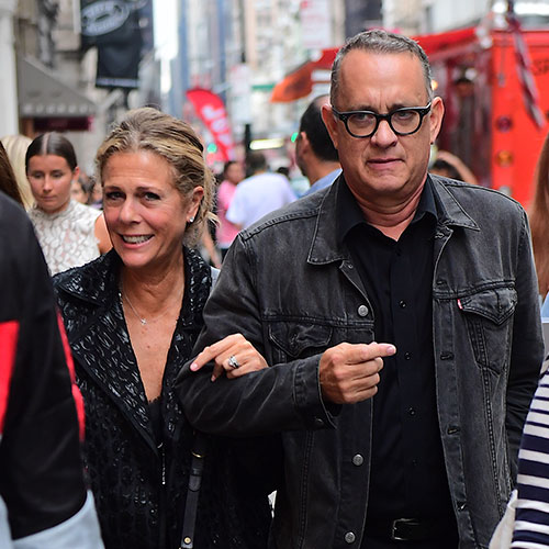 Tom Hanks and Rita Wilson