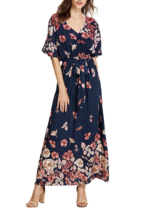 The Prettiest Floral Maxi Dress You Can Get Just In Time For Easter ...