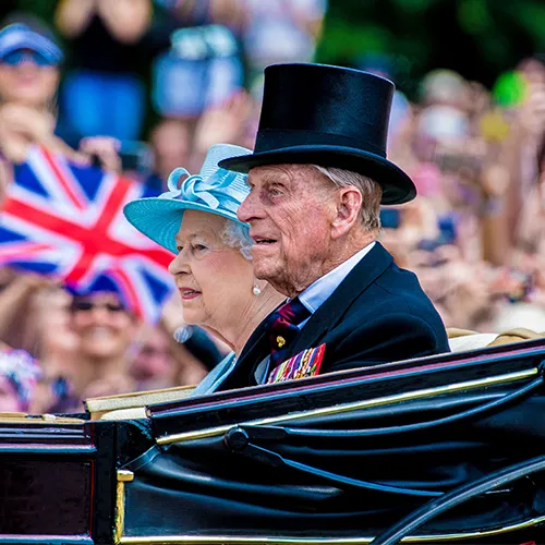 Prince Philip and Queen Elizabeth