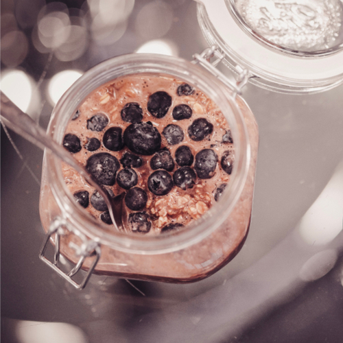 coffee overnight oats