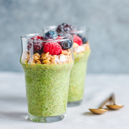 matcha overnight oats