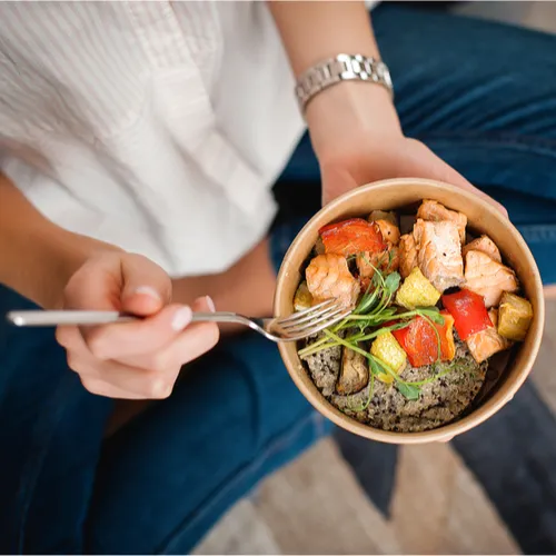 Healthy lunch options that promote weight loss and satisfaction.