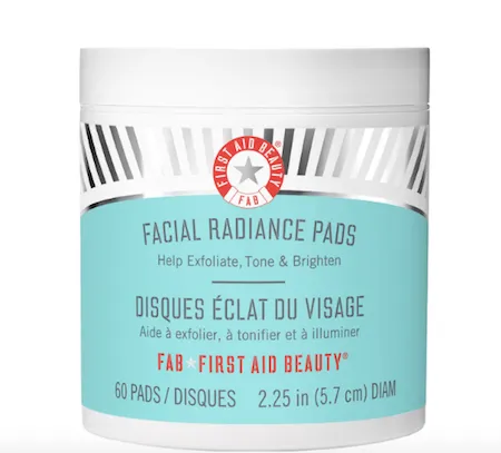 Screenshot of a stylish beauty product showcase.