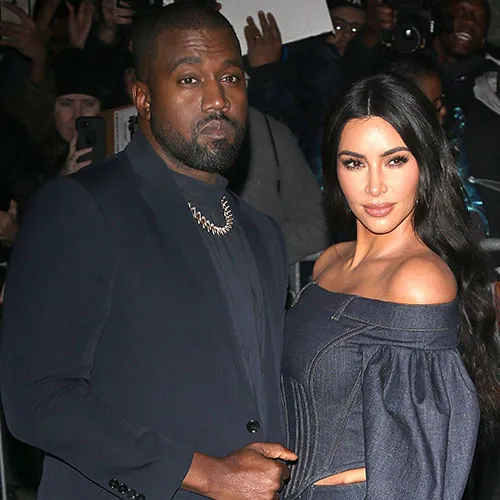 Kim Kardashian and Kanye West