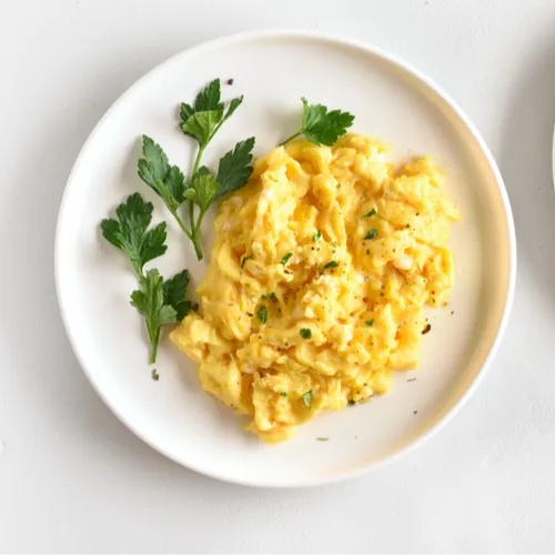 scrambled eggs