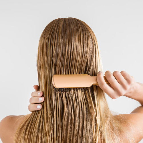 The Scary Reason You Should Never Brush Your Hair When It S Wet According To Stylists Shefinds The Scary Reason You Should Never Brush Your Hair When It S Wet According To Stylists Shefinds