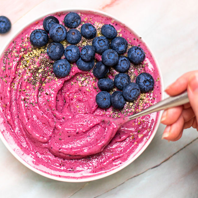 best high protein smoothie bowl