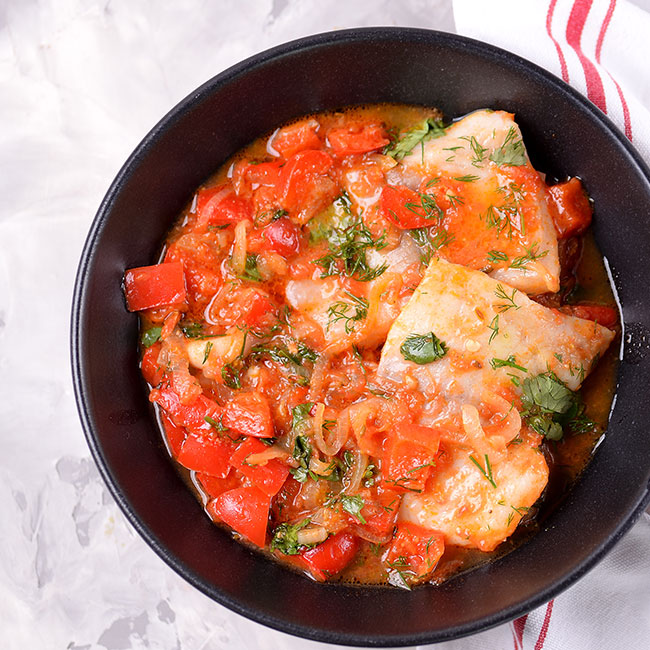 <h2>5. Fish And Tomatoes</h2> best healthy low carb keto slow cooker meals