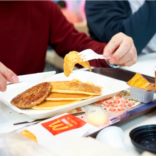 "McDonald's breakfast meal"