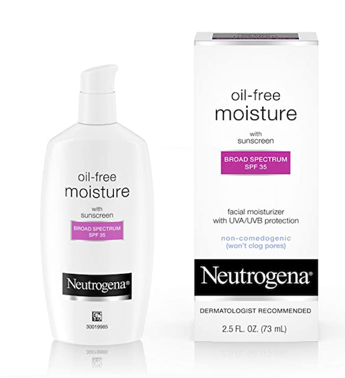 neutrogena spf moisturizer