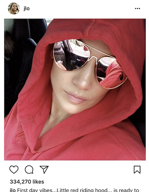 Jennifer Lopez Privé Revaux sunglasses