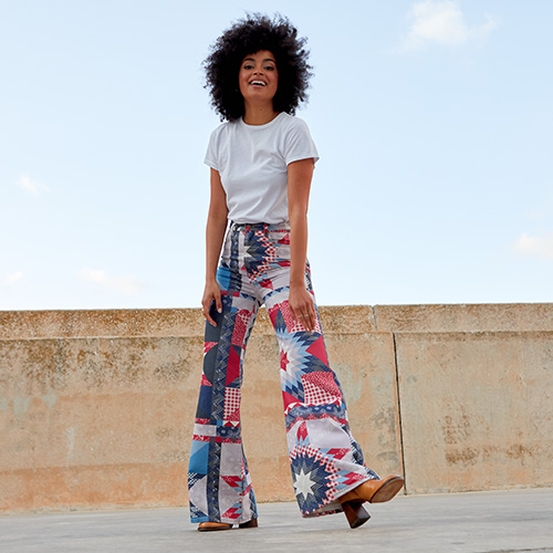 Wrangler patchwork jeans