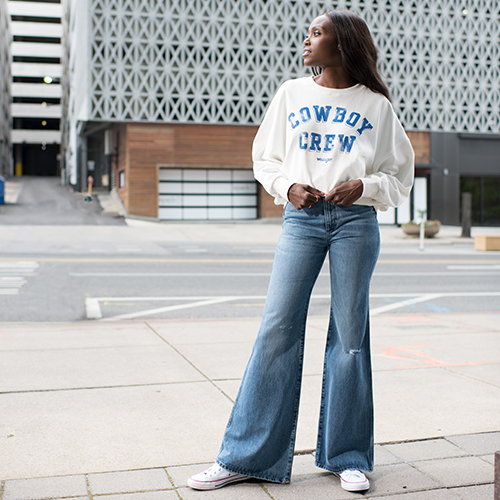 It's Time To Channel Your Inner Wanderer With These Flattering Wrangler  Jeans - SHEfinds