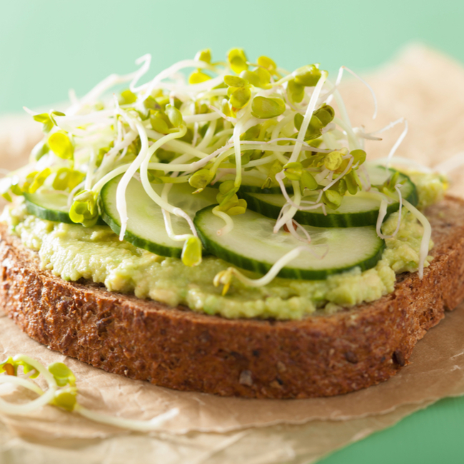 avocado best healthy toast spread metabolism