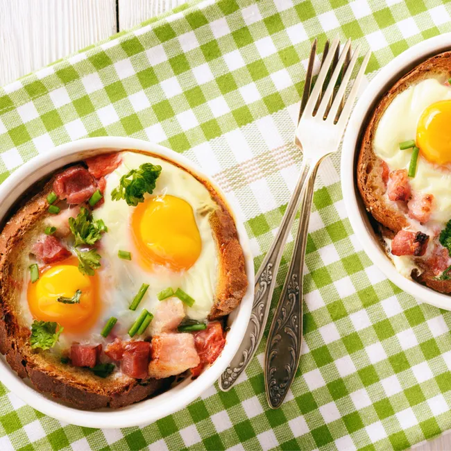 "Healthy breakfast options on a table"