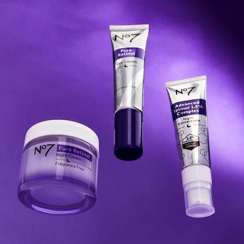 No7 new retinol products