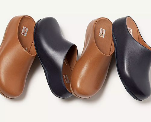 FitFlop leather clogs