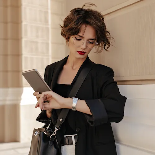 "Smart watch comparison advertisement"