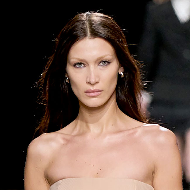 Bella Hadid Just Wore the Shortest, Sheerest Dress Imaginable on the Runway