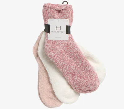 Cozy marled socks 3-pack for warm comfort.