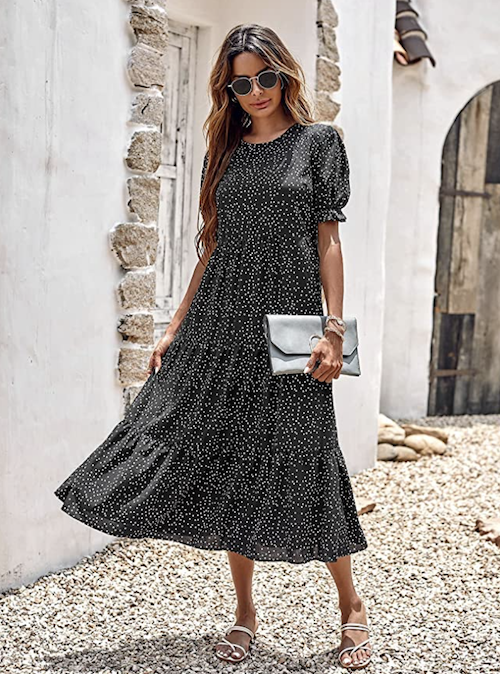Amazon Shoppers Love This Trendy Spring Midi Dress–It Comes In So Many ...