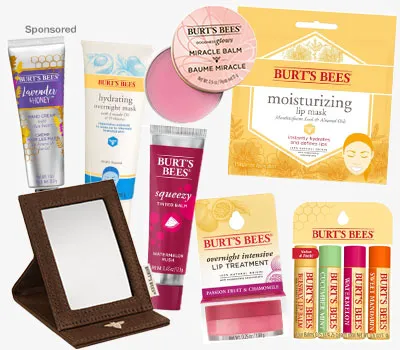 Burt's Bees spring gift set for natural beauty lovers.
