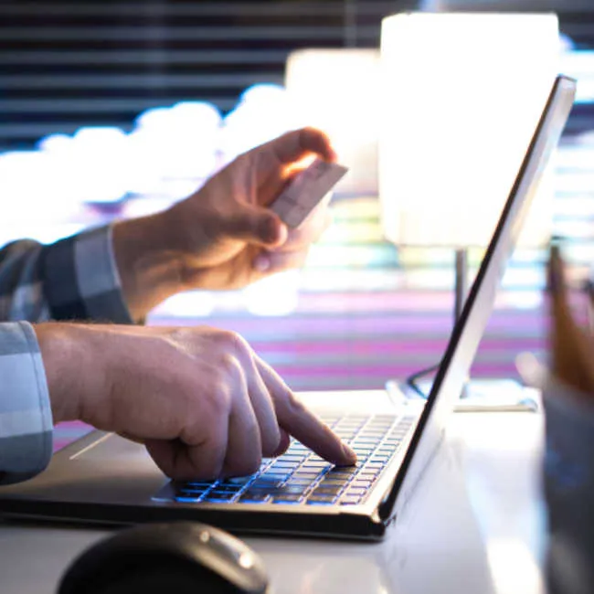 Warning about online scams and fraud prevention tips.