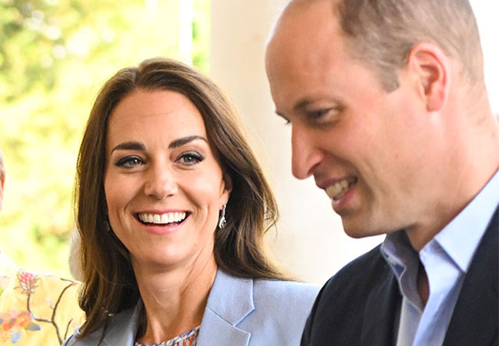 Prince William Kate Middleton laughing