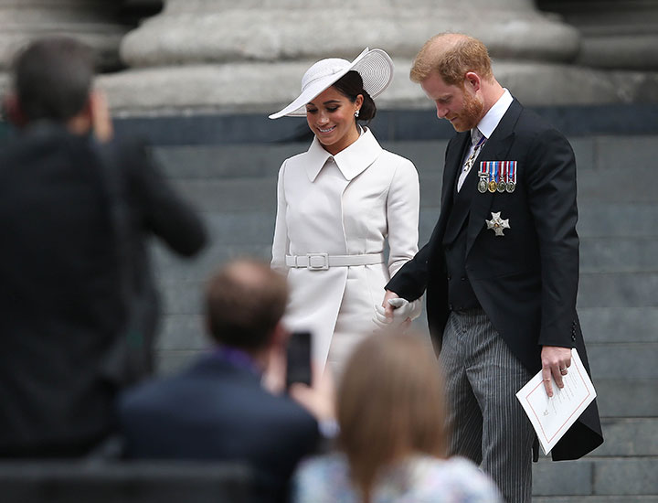 prince harry meghan markle platinum jubilee june 2022