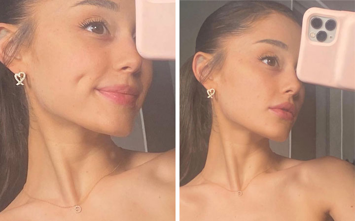 Here's What Ariana Looks Going Makeup-Free Natural Curls—Is She Real?! -