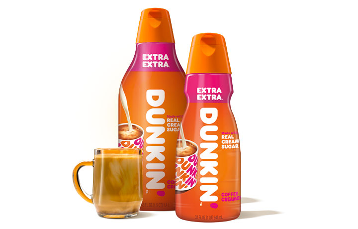 dunkin donuts extra extra coffee creamer