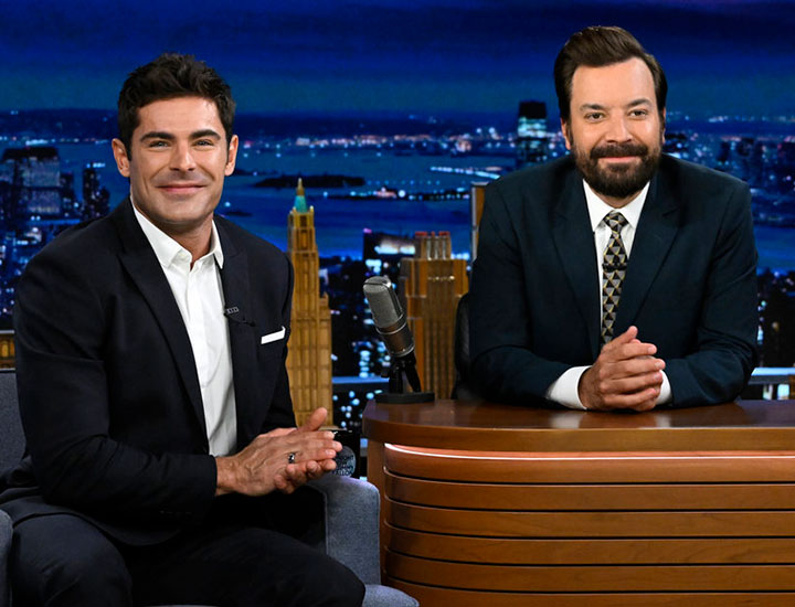 Zac Efron on Jimmy Fallon 2022