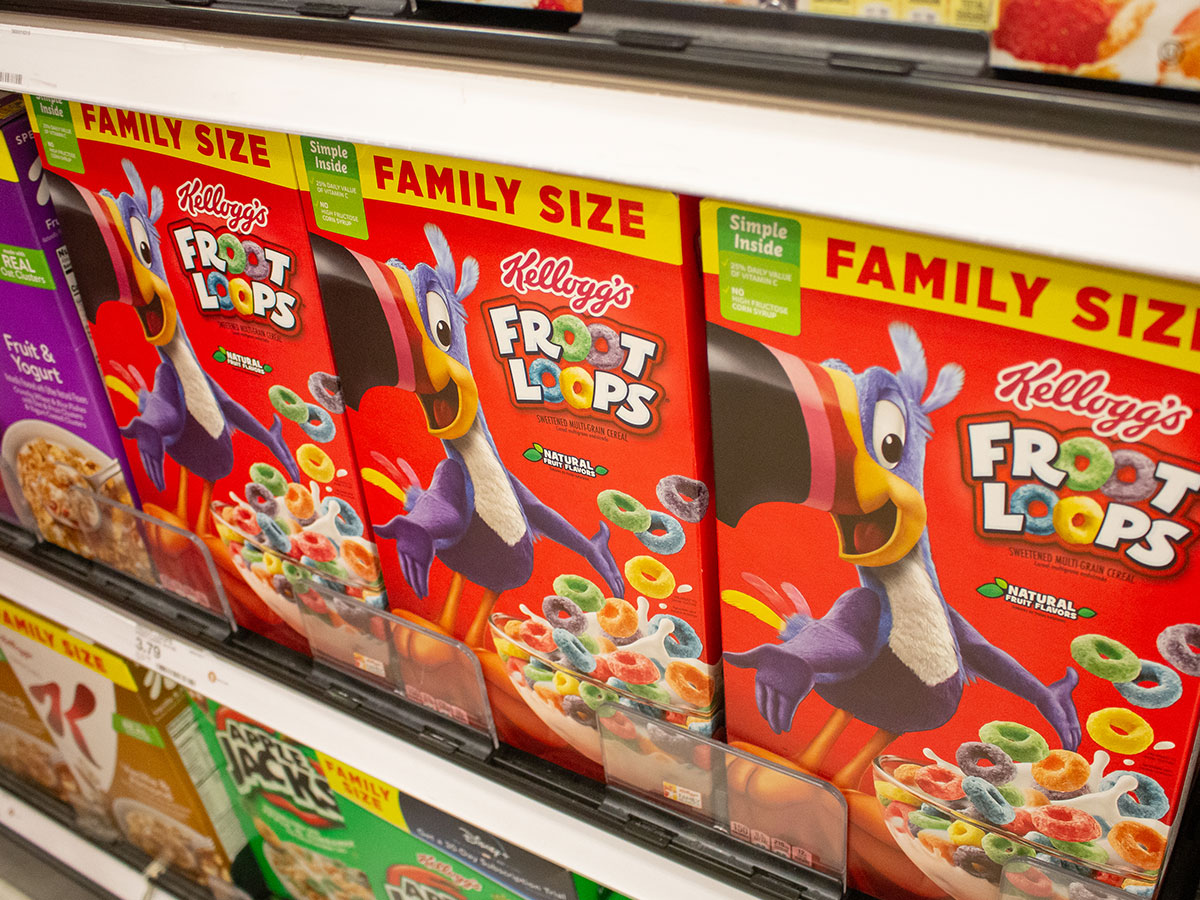 froot loops in grocery store