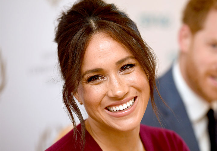 Meghan Markle smiling