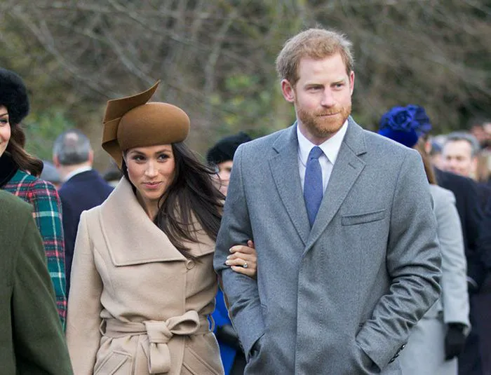 Meghan Markle Prince Harry Christmas 2017