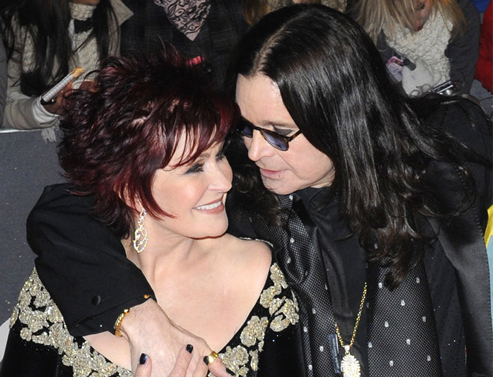 Sharon and Ozzy Osbourne