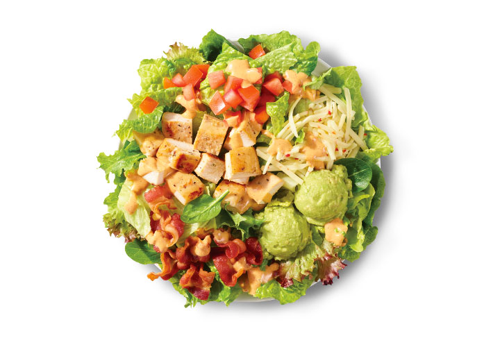 Wendy's southwest avocado salad