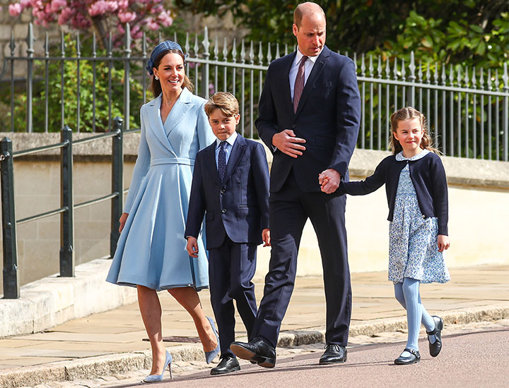 Kate Middleton Prince William Prince George Princess Charlotte